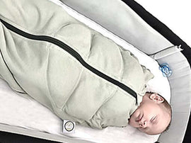 Linda/svep barnet til bedre søvn - men vær varsom!