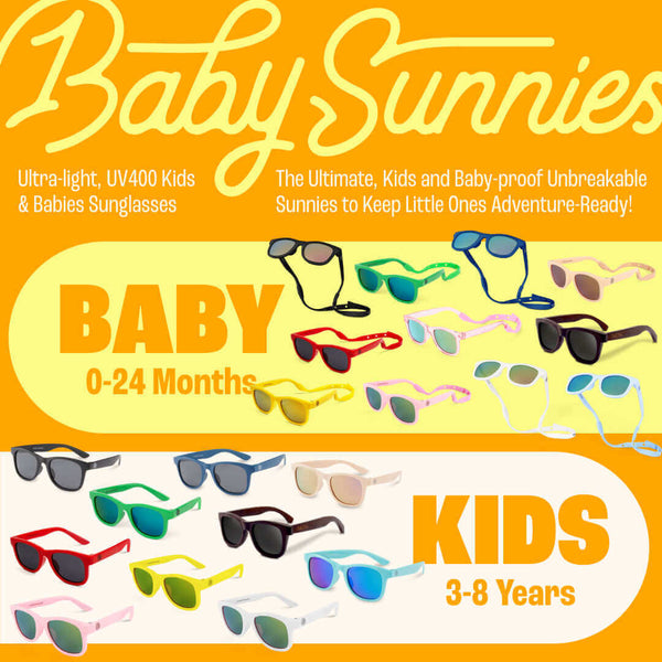 Transparent Pink Polarized Baby Sunglasses with Strap 0-24 Months on display, showcasing baby-friendly UV protection.